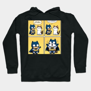 Cute Funny Batman Cat Hoodie